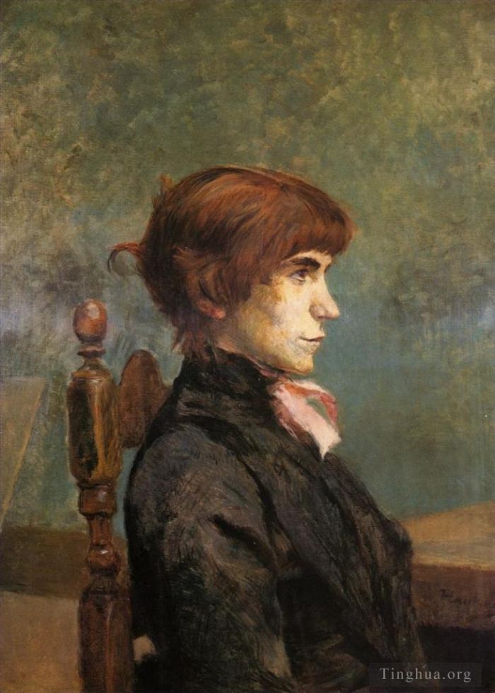 Henri de Toulouse-Lautrec Peinture à l'huile - Jeanne Wenz