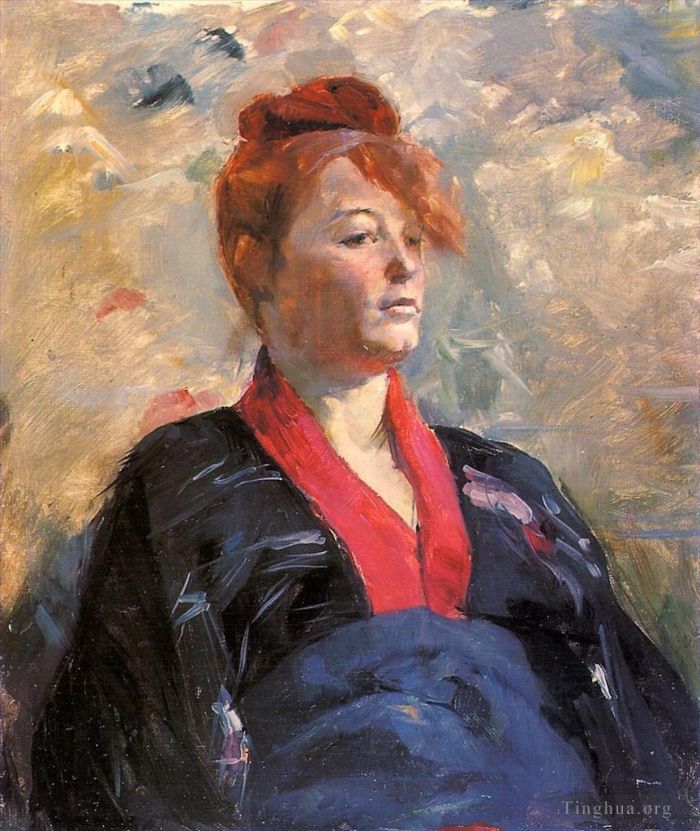 Henri de Toulouse-Lautrec Peinture à l'huile - Madame Lili Grenier