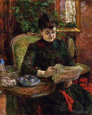 Henri de Toulouse-Lautrec œuvres - Madame Aline Gibert 1887