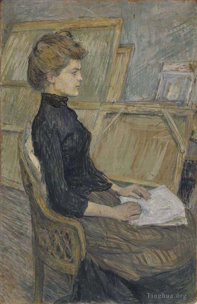 Henri de Toulouse-Lautrec Types de peintures - Hélène varie 1889