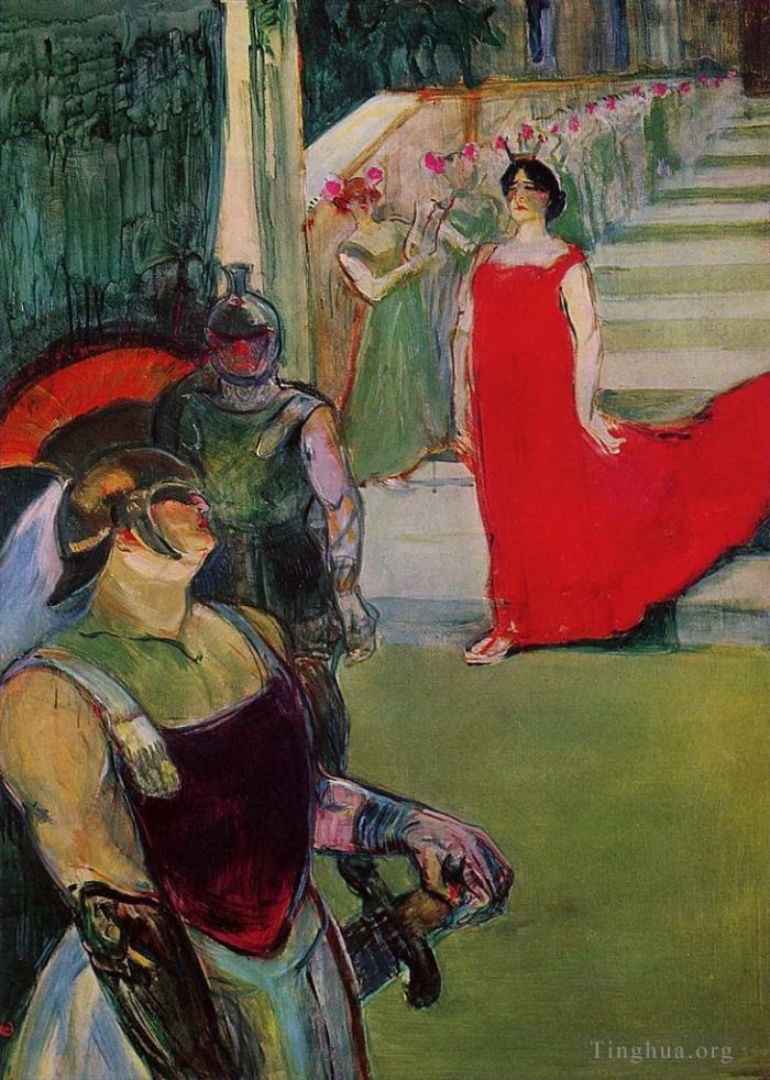 Henri de Toulouse-Lautrec Types de peintures - Messaline 1901