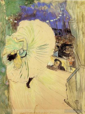 Henri de Toulouse-Lautrec œuvres - La roue 1893