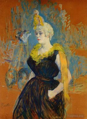 Henri de Toulouse-Lautrec œuvres - Le clown cha u kao 1895