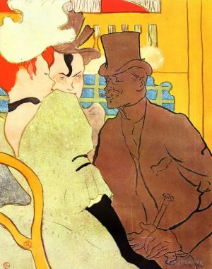 Henri de Toulouse-Lautrec œuvres - L'anglais au moulin rouge 1892