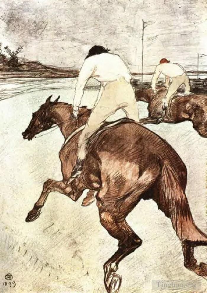 Henri de Toulouse-Lautrec Types de peintures - Le jockey 1899