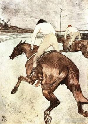 Henri de Toulouse-Lautrec œuvres - Le jockey 1899