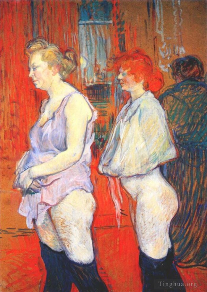 Henri de Toulouse-Lautrec Types de peintures - La visite médicale