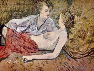 Henri de Toulouse-Lautrec œuvres - Deux amis 1891