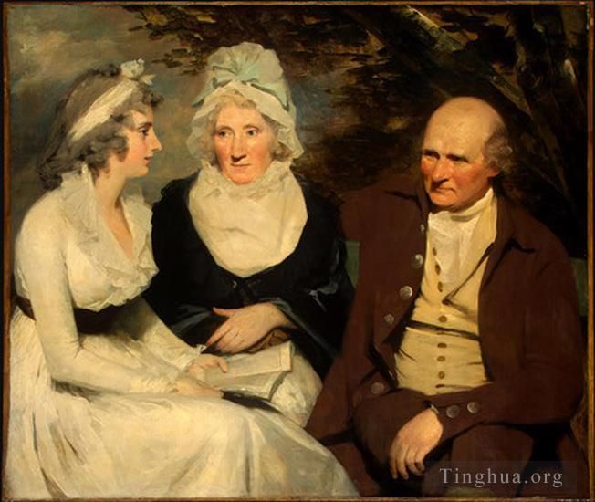 Henry Raeburn Peinture à l'huile - 5 John Johnstone Betty Johnstone et Mlle Wedderburn