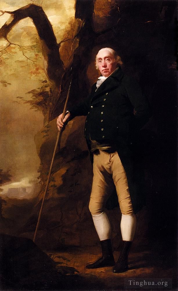 Henry Raeburn Peinture à l'huile - Portrait d'Alexander Keith de Ravelston Midlothian peintre écossais Henry Raeburn