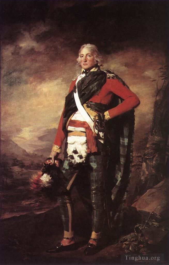 Henry Raeburn Peinture à l'huile - Portrait de Sir John Sinclair