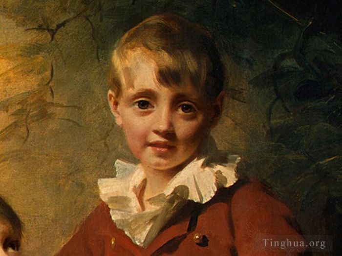 Henry Raeburn Peinture à l'huile - Les enfants Binning dt1