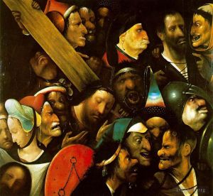 Jérôme Bosch œuvres - Moralité du Christ portant la croix