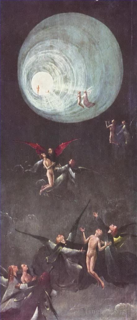 Jérôme Bosch Peinture à l'huile - Ascension du bienheureux 1504