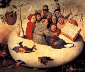 Jérôme Bosch œuvres - Le concert dans l'œuf 1480