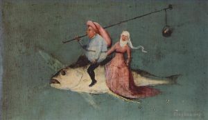 Jérôme Bosch œuvres - La tentation de saint Antoine 1512