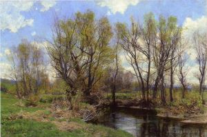 Hugh Bolton Jones œuvres - Début du printemps près de Sheffield Massachusetts