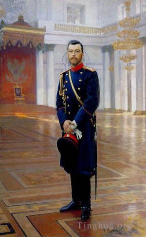 Ilya Repin œuvres - Portrait de Nicolas II, le dernier empereur russe Réalisme russe