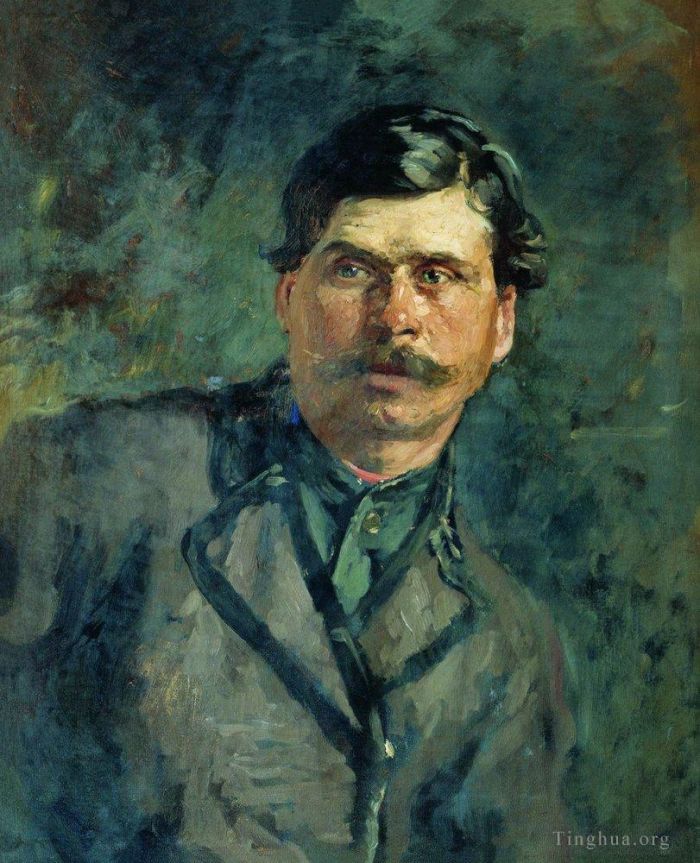 Ilya Repin Peinture à l'huile - Un soldat