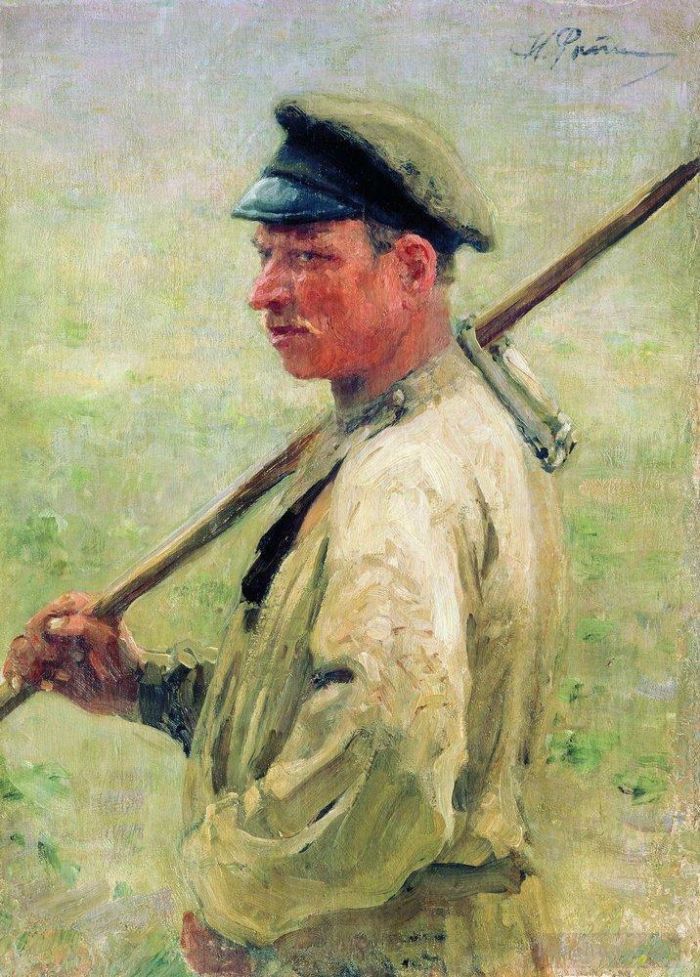 Ilya Repin Peinture à l'huile - Hachoir litvin zdravnevo 1897