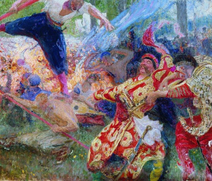 Ilya Repin Peinture à l'huile - Hopák 1927
