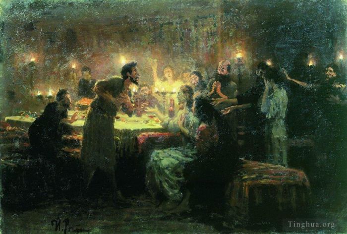 Ilya Repin Peinture à l'huile - Si tout n'est pas en 1896