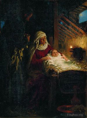Ilya Repin œuvres - Nativité 1890