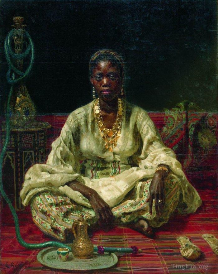 Ilya Repin Peinture à l'huile - Négresse 1876