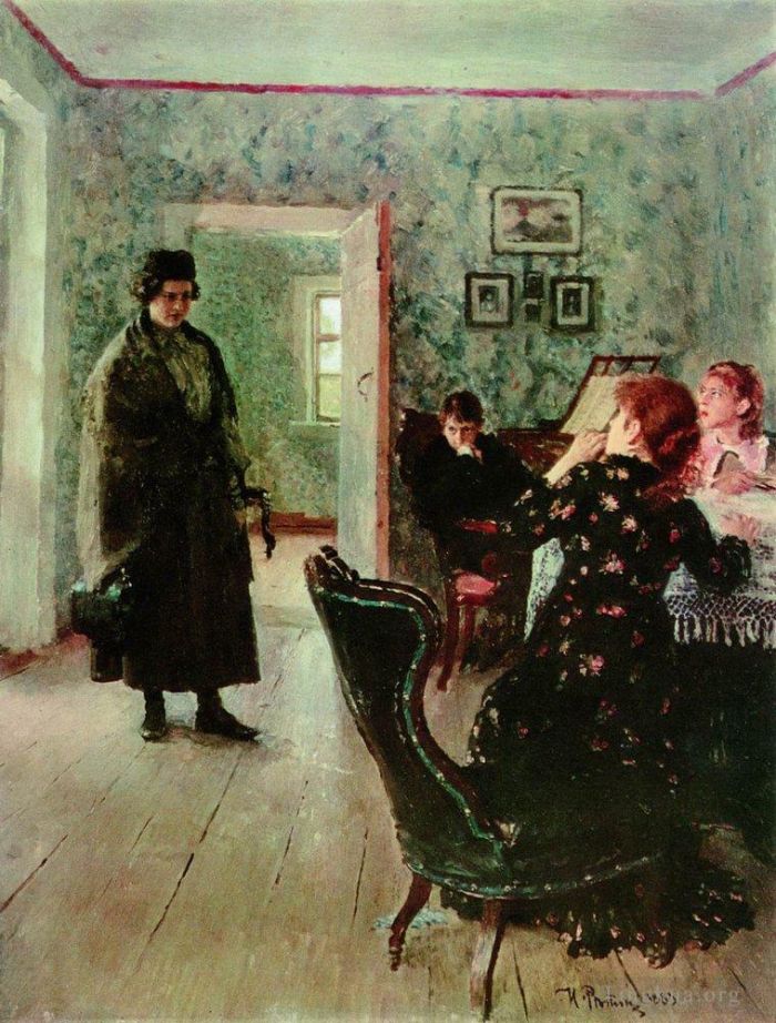 Ilya Repin Peinture à l'huile - Pas prévu 1898