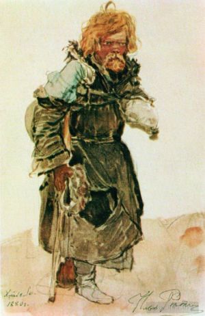 Ilya Repin œuvres - Pèlerin 1880