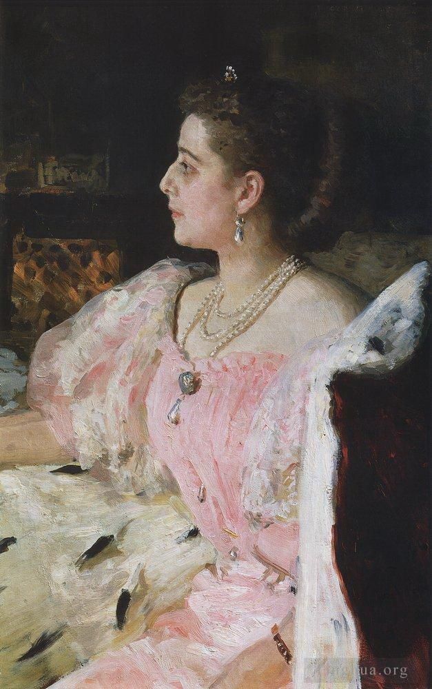Ilya Repin Peinture à l'huile - Portrait de la comtesse Natalia Golovina 1896