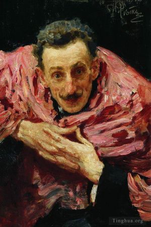 Ilya Repin œuvres - Portrait de Vd Ratov SM Muratov 1910