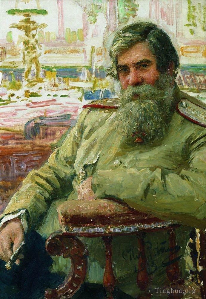 Ilya Repin Peinture à l'huile - Portrait de Vladimir Bekhterev 1913