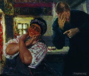 Ilya Repin œuvres - Solokha et diacre 1926