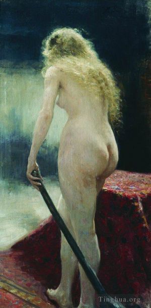 Ilya Repin œuvres - Le modèle 1895
