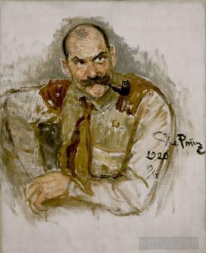 Ilya Repin œuvres - A Gallen Kallelan muotokuva Réalisme russe