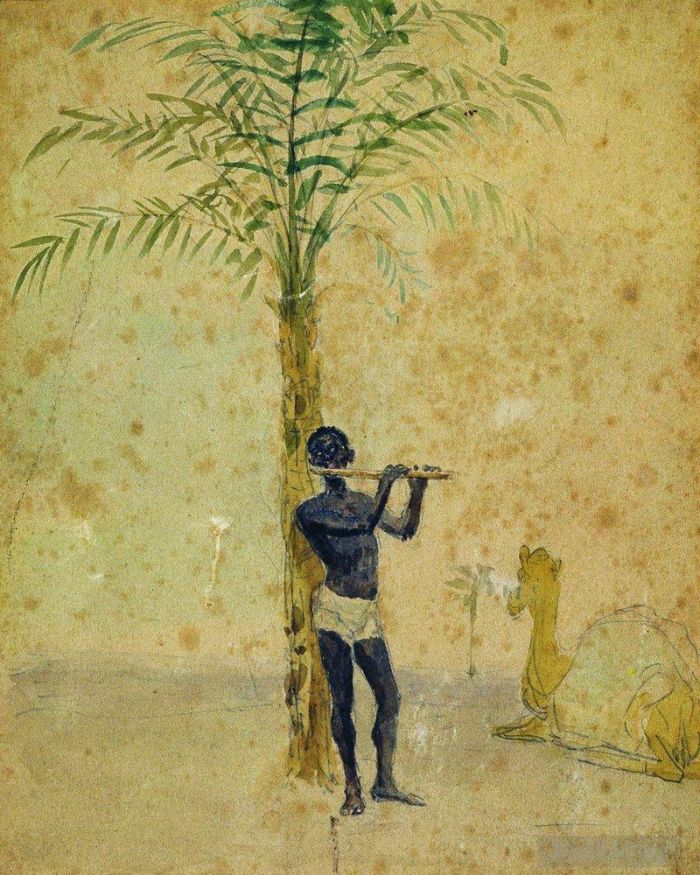 Ilya Repin Types de peintures - Motif africain