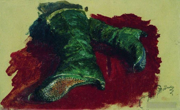 Ilya Repin Types de peintures - Bottes du prince 1883