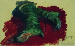 Ilya Repin œuvres - Bottes du prince 1883