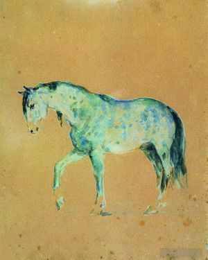 Ilya Repin œuvres - Cheval
