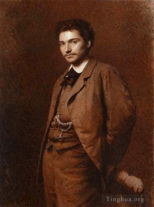 Ivan Kramskoi œuvres - Portrait de l'artiste Feodor Vasilyev