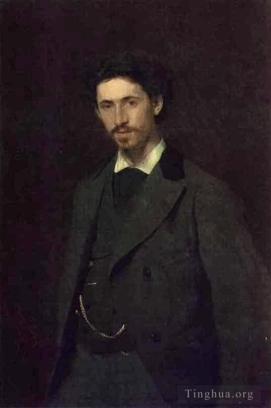 Ivan Kramskoi Peinture à l'huile - Portrait de l'artiste