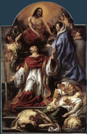 Jacob Jordaens œuvres - Saint Charles se soucie des victimes de la peste de Milan