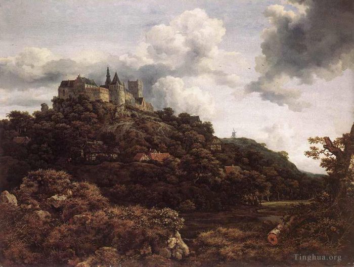 Jacob van Ruisdael Peinture à l'huile - Château de Bentheim