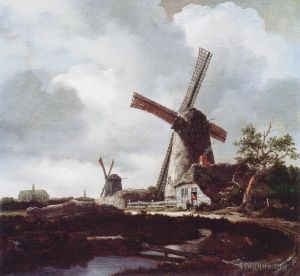 Jacob van Ruisdael œuvres - Moulins