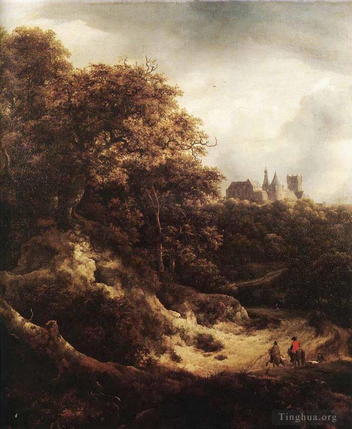 Jacob van Ruisdael Peinture à l'huile - Le château de Bentheim