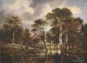 Jacob van Ruisdael œuvres - La chasse