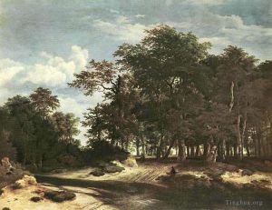 Jacob van Ruisdael œuvres - La Grande Forêt