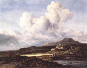 Jacob van Ruisdael œuvres - Le rayon de soleil