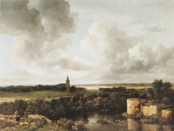 Jacob van Ruisdael Peinture à l'huile - Sans titre